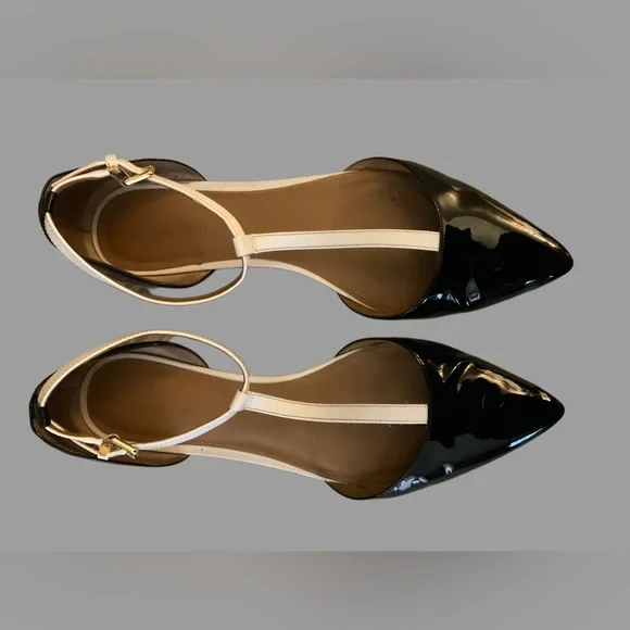 Calvin Klein Black and Cream Flats - Picture 6 of 8